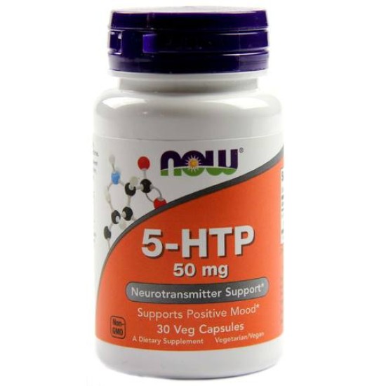 Now Foods 5-htp 50mg 30 Capsules